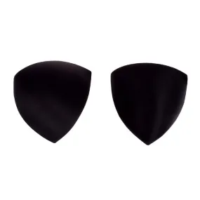 1 Pair Bra Pad Sewing Insert Soft Sponge Cup Removable Padded, Size:One size(Black)
