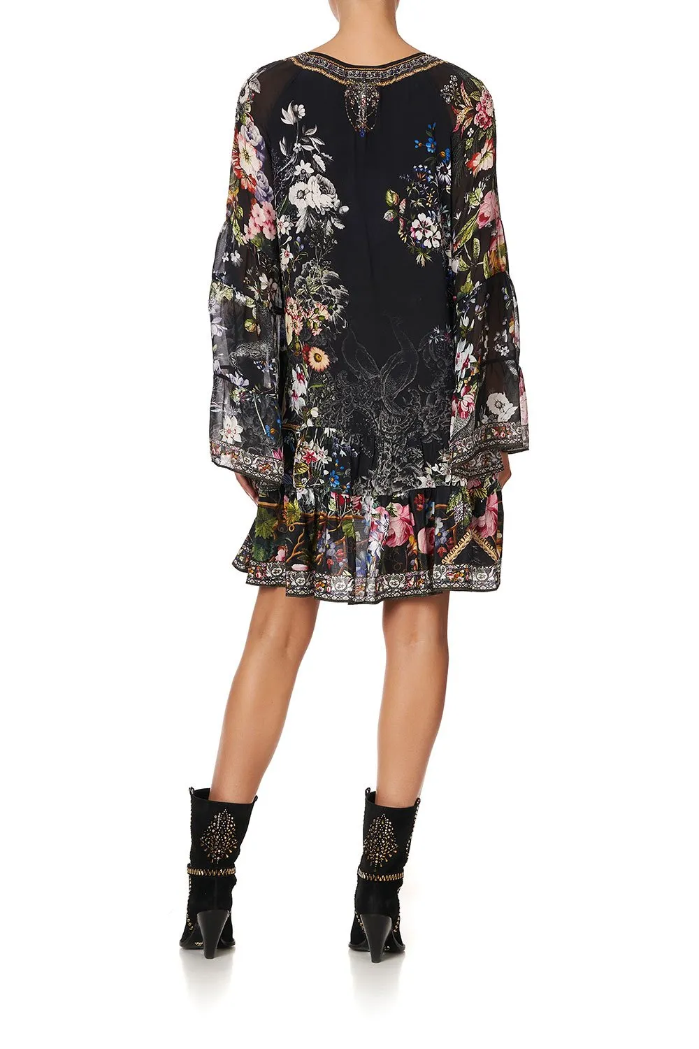 A-LINE GATHERED PANEL DRESS FROM THE ARCHIVES