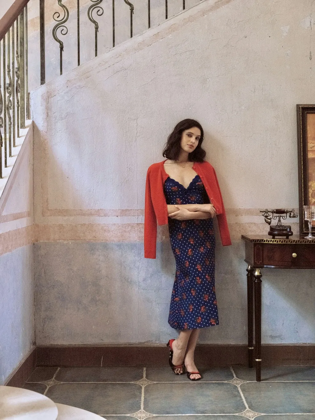 Agatha Silk Dress