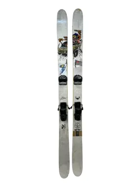 Allplay Rat Rod Sam Zahner x J Collab Skis with Tyrolia Attack 16 Bindings