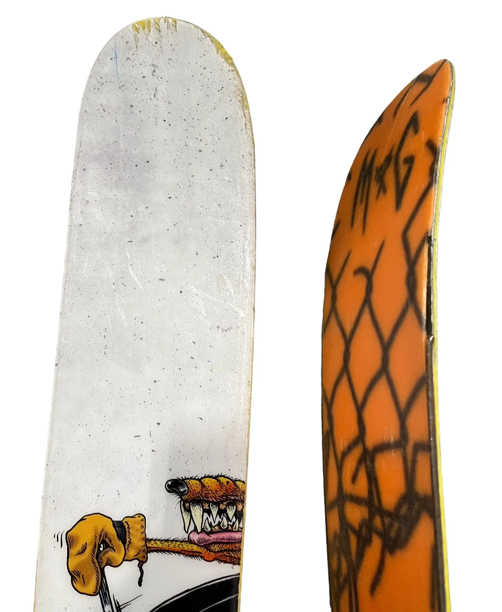 Allplay Rat Rod Sam Zahner x J Collab Skis with Tyrolia Attack 16 Bindings