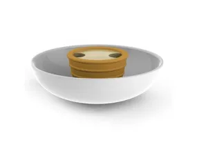 Andy Cartwright Topsy-Turvy Snack Set - Orange (GF-AC-661-B-O)
