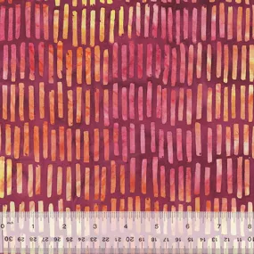 Anthology Batik - Plum Fizz 2750Q X Stacks Plum By The Yard