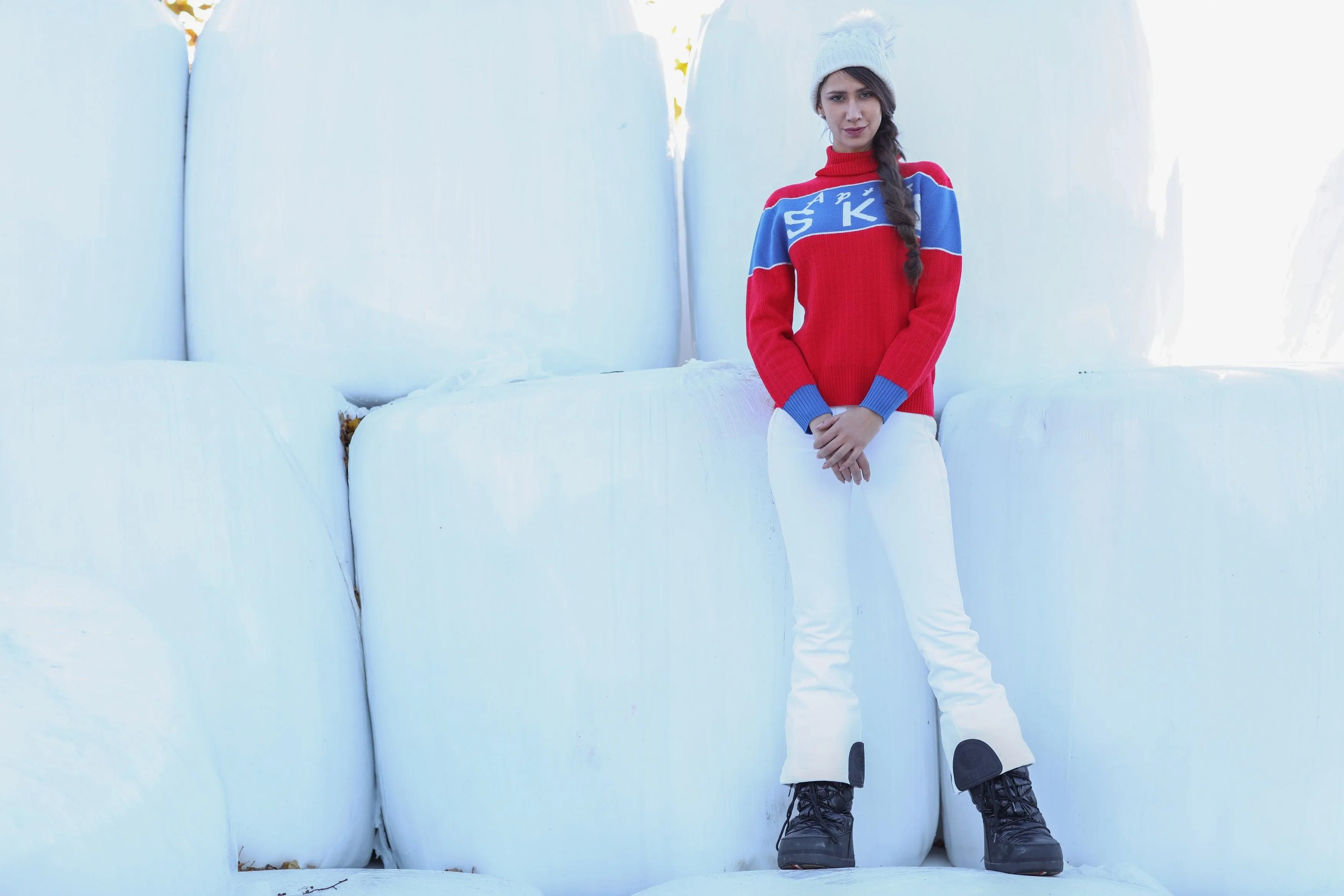 'Aprés Ski' Turtleneck Sweater
