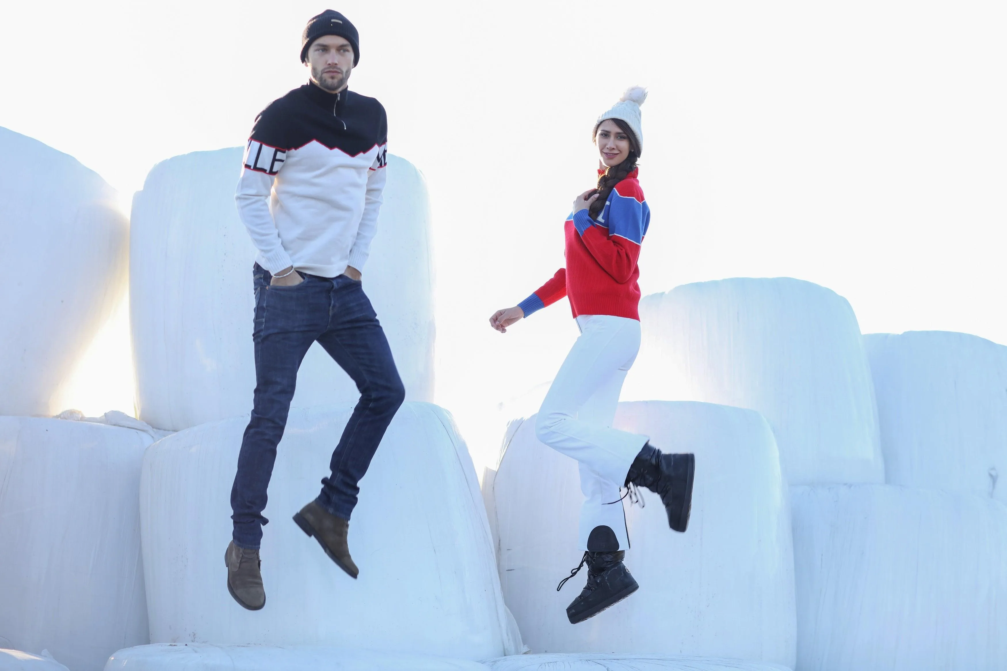 'Aprés Ski' Turtleneck Sweater