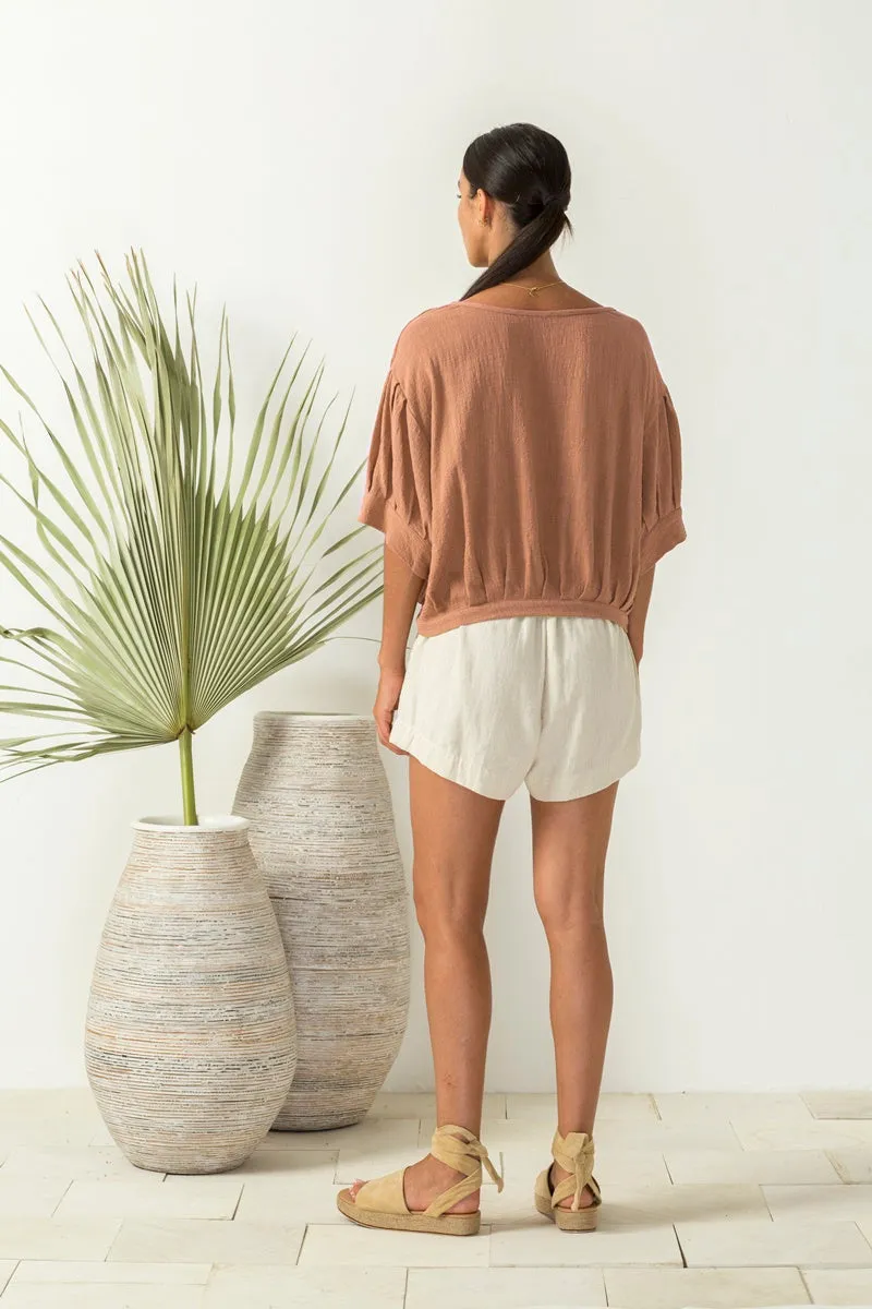 Bird & Kite - Anna Top - Cinnamon