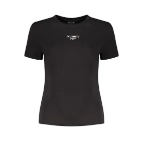 Black Cotton Tops & T-Shirt