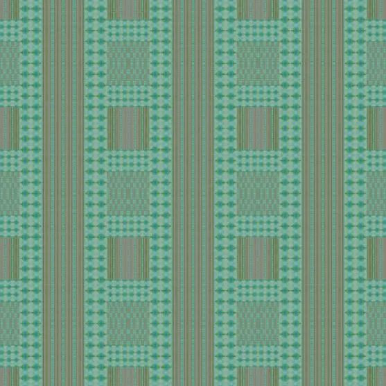 Bluegreen Collection No. 12 - Decorative Pillow Cover