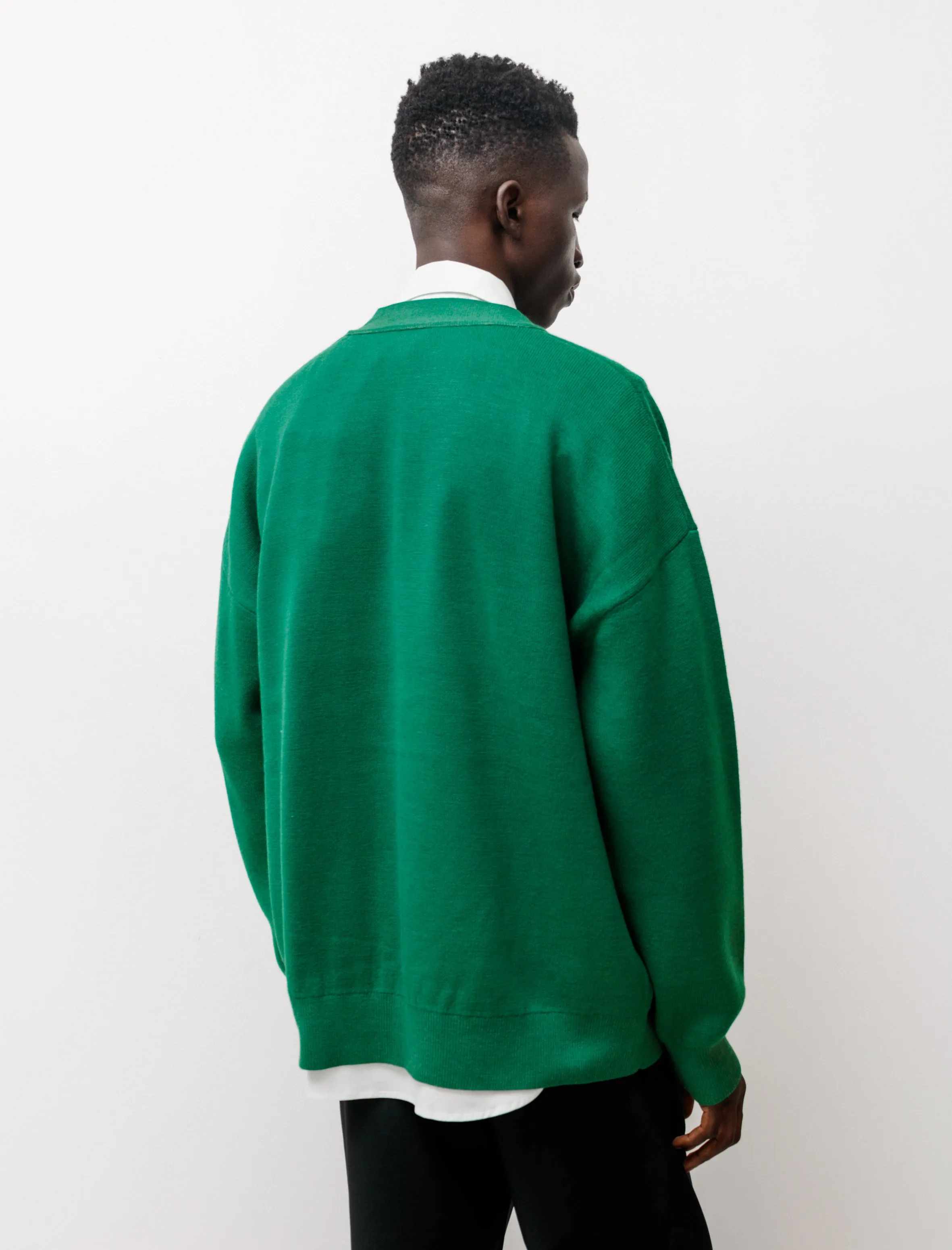 Cardigan Electric Green