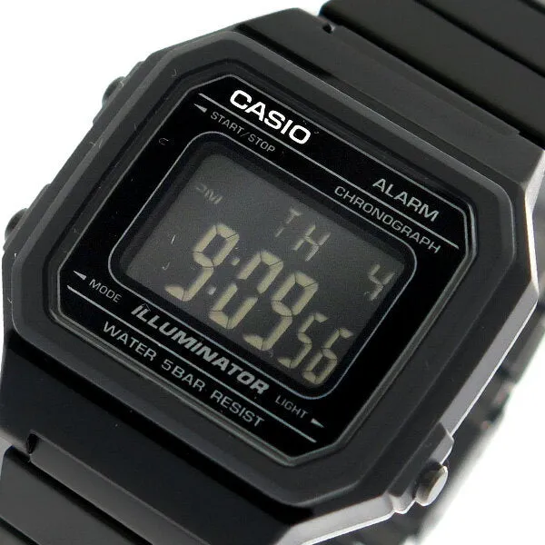 Casio Classic 43mm Black Resin Digital Men's Watch - B650WB-1B