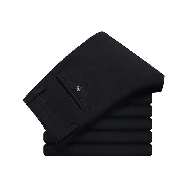 Casual Pants Stretch male trouser