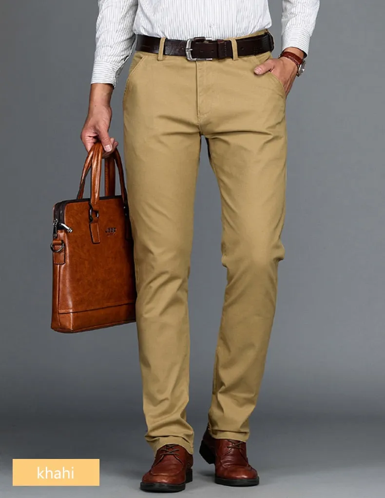 Casual Pants Stretch male trouser