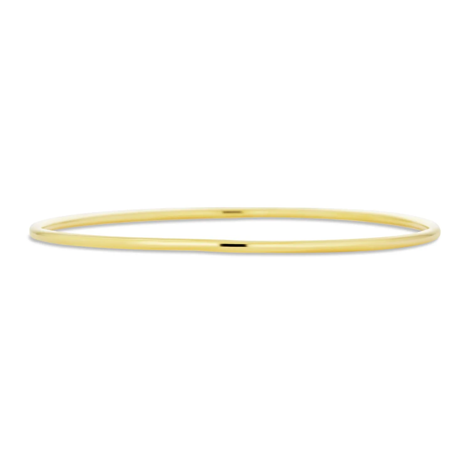 Classic Thin Simple Gold Plated Bangle Stacking Bracelet Set For Women
