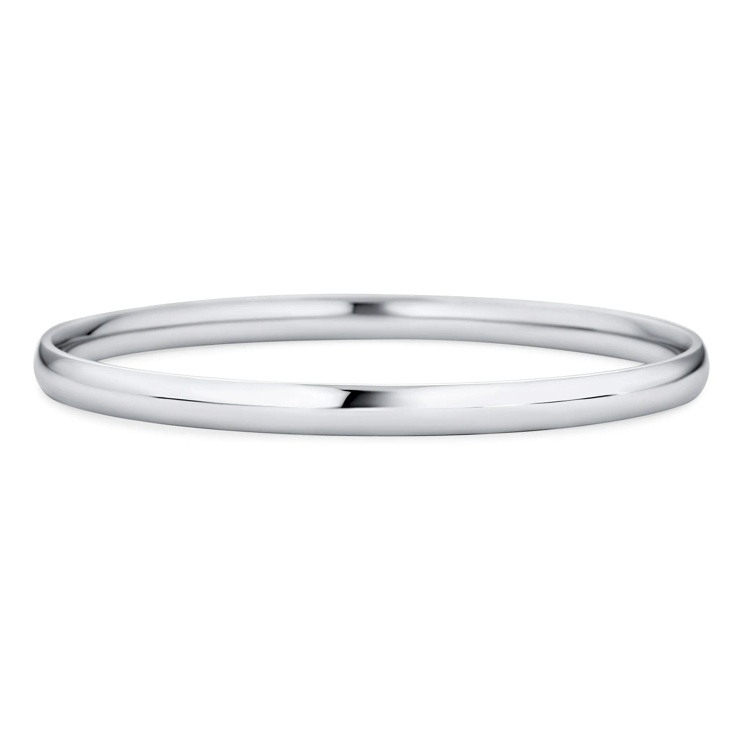 Classic Thin Simple Gold Plated Bangle Stacking Bracelet Set For Women