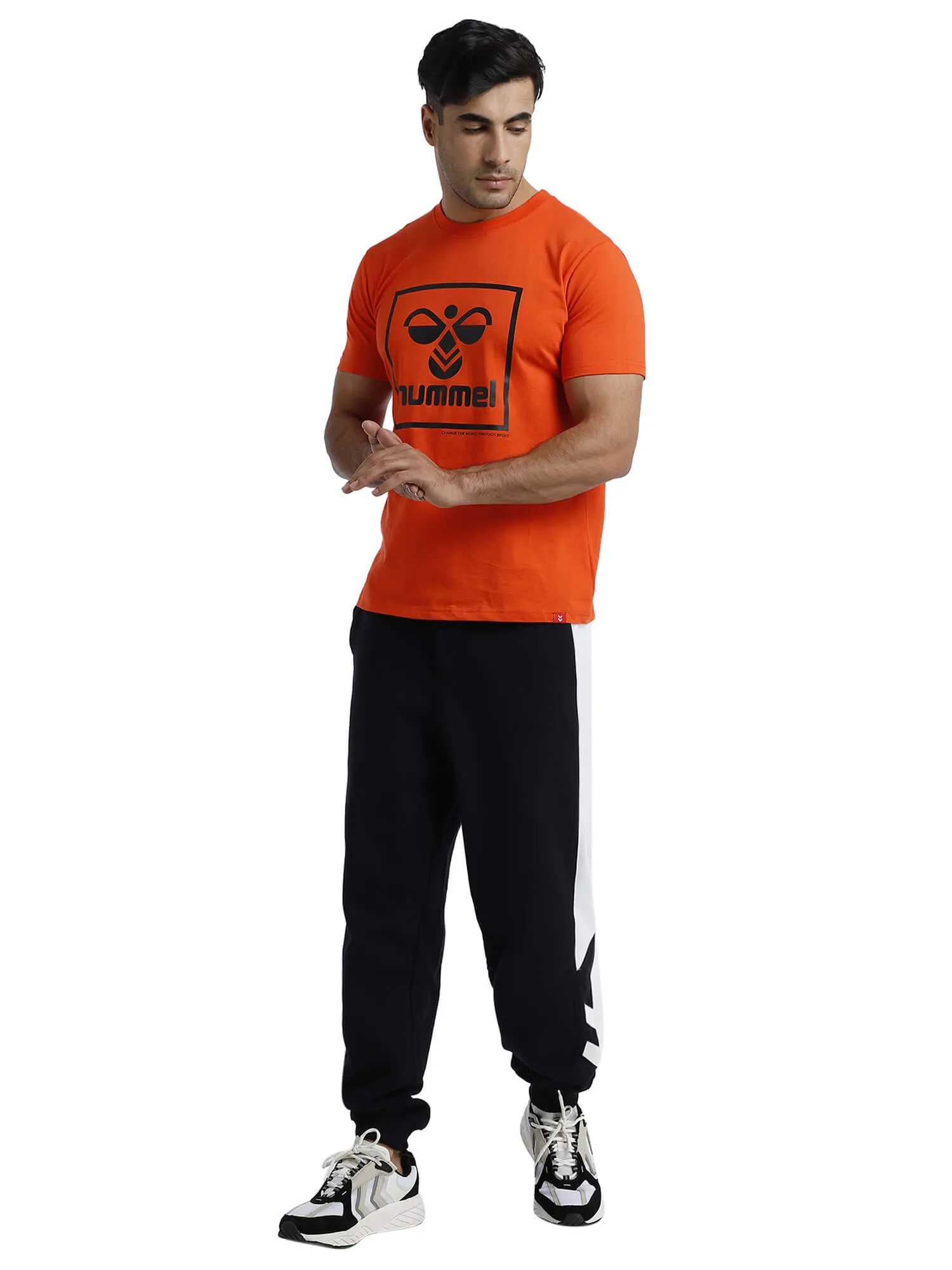 Claus Men Cotton Black Training Pant