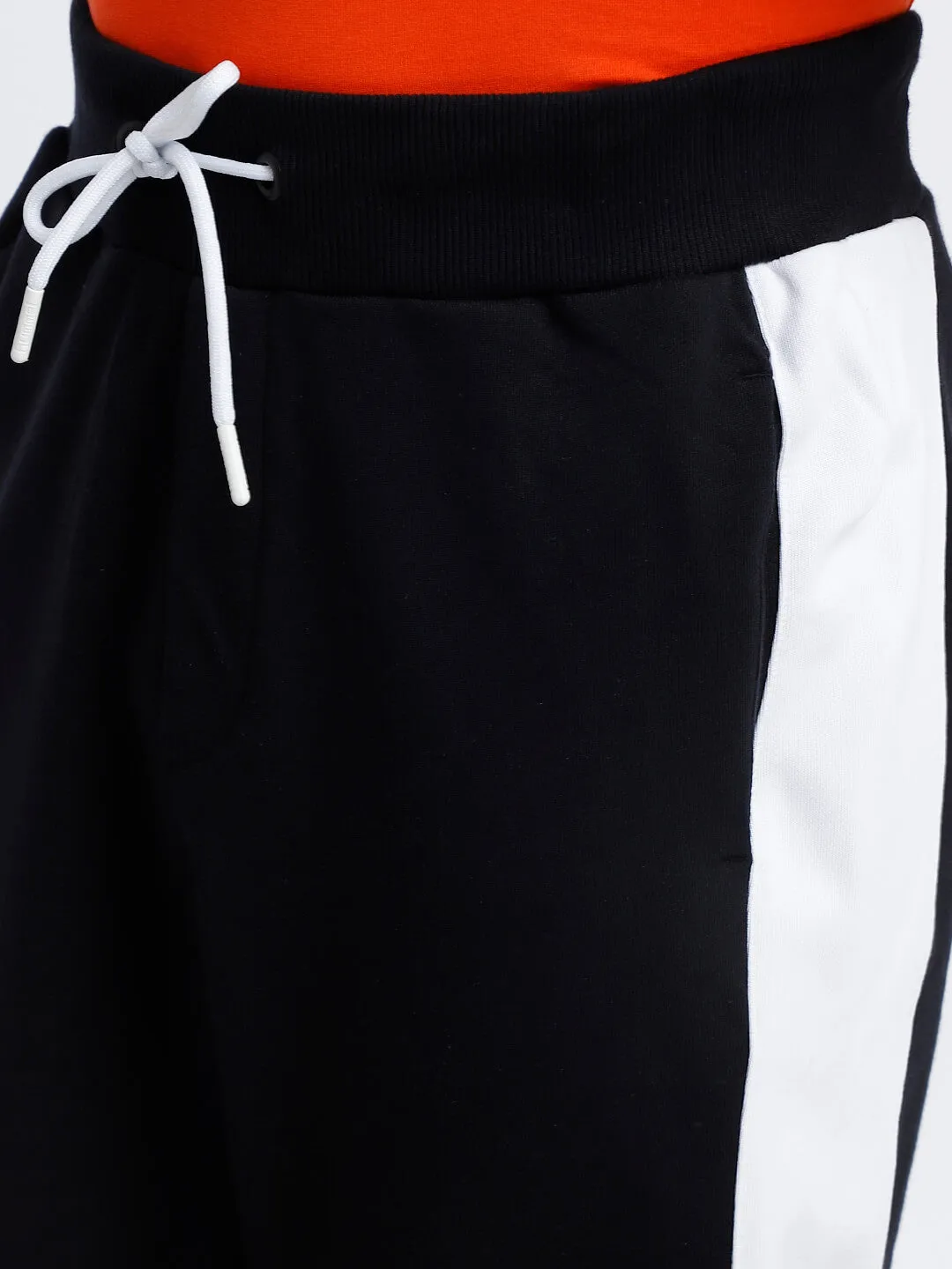 Claus Men Cotton Black Training Pant