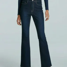 Commando - DENIM FLARED JEAN- Dark Indigo