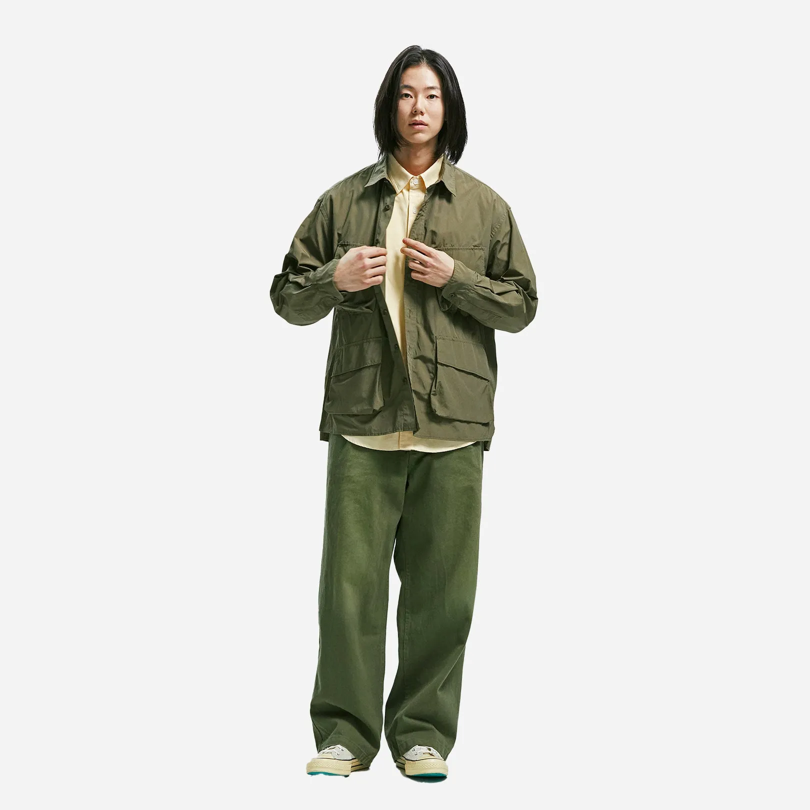 CP FATIGUE SHIRT JACKET - OLIVE