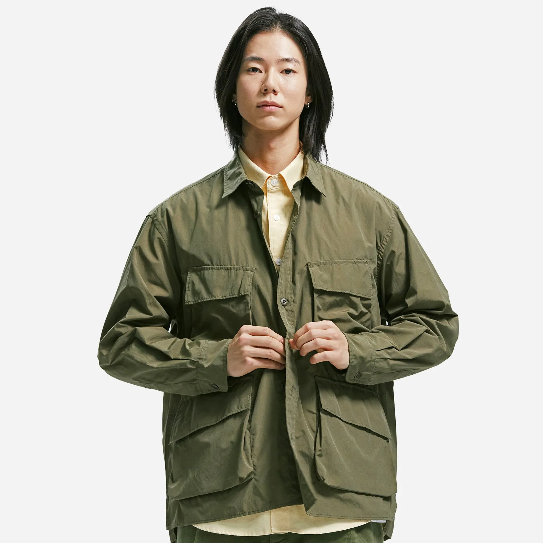 CP FATIGUE SHIRT JACKET - OLIVE