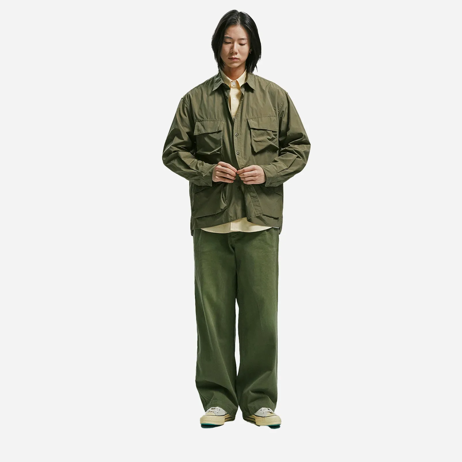 CP FATIGUE SHIRT JACKET - OLIVE