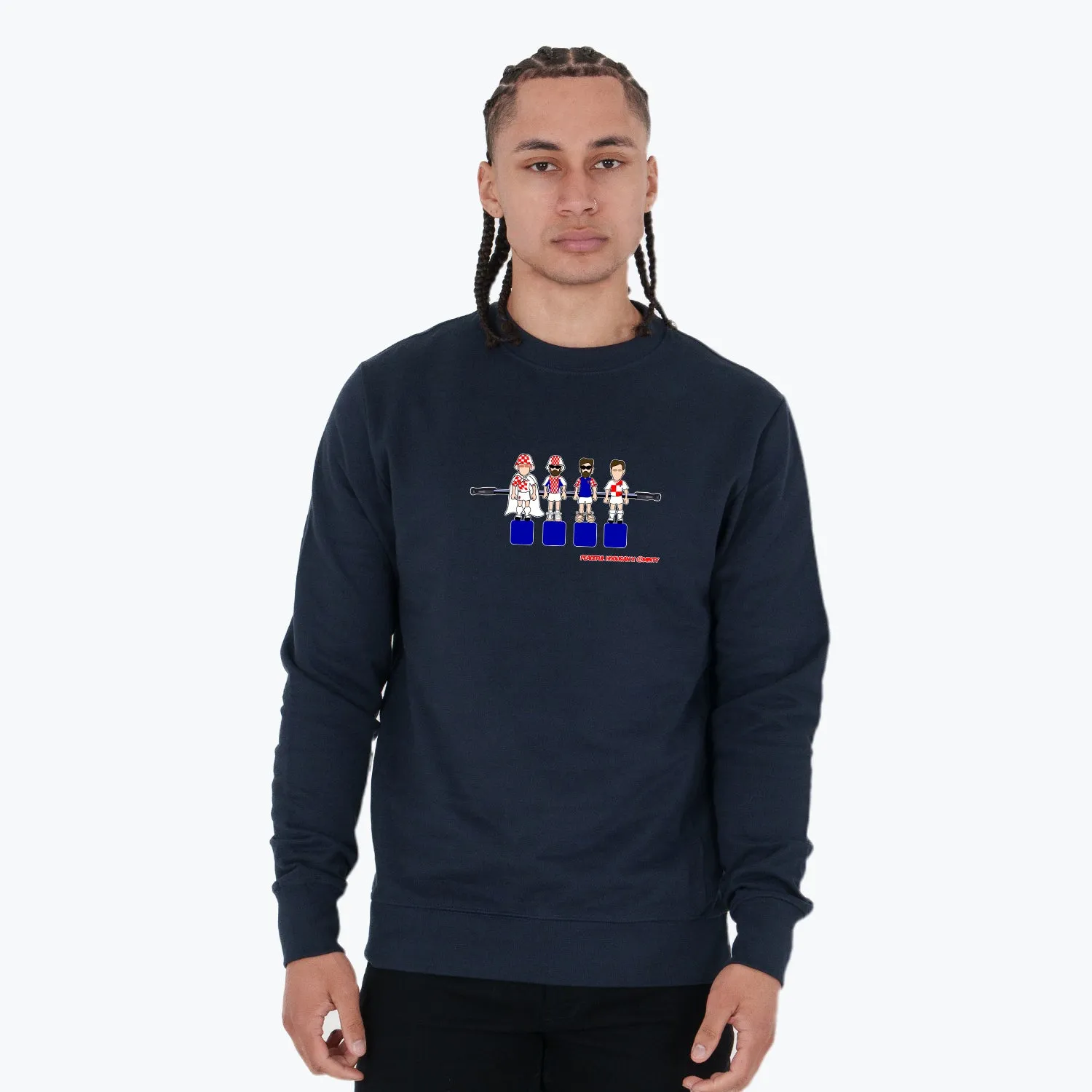 Croatia Foosball Sweatshirt Navy