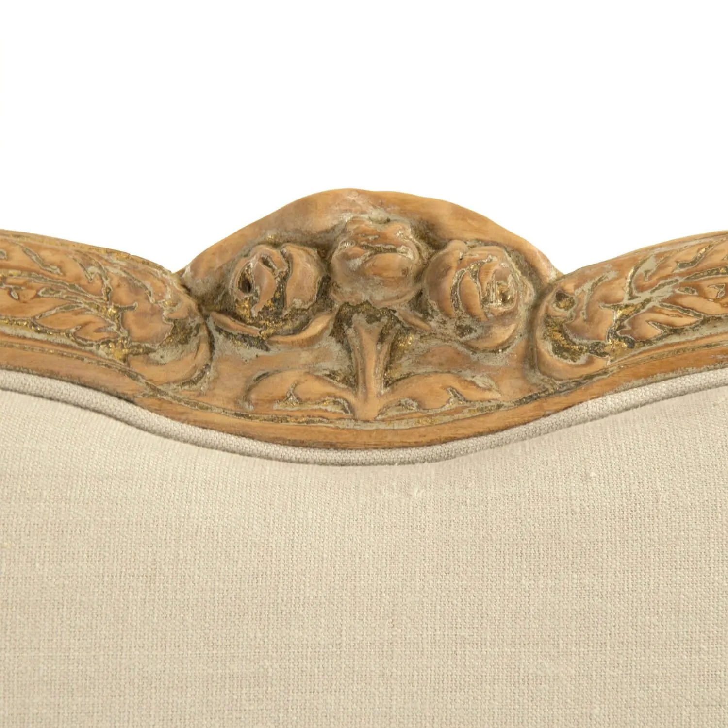 Curvaceous French Provence Sofa