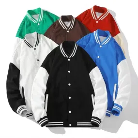 Custom Patchwork Varsity Jacket