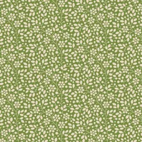 Fabric CLOUDPIE GREEN from Tilda, Cloudpie Blenders for Pie in the Sky Collection, TIL110070-V11