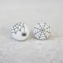 Fabric Stud Earrings