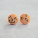 Fabric Stud Earrings