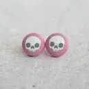 Fabric Stud Earrings