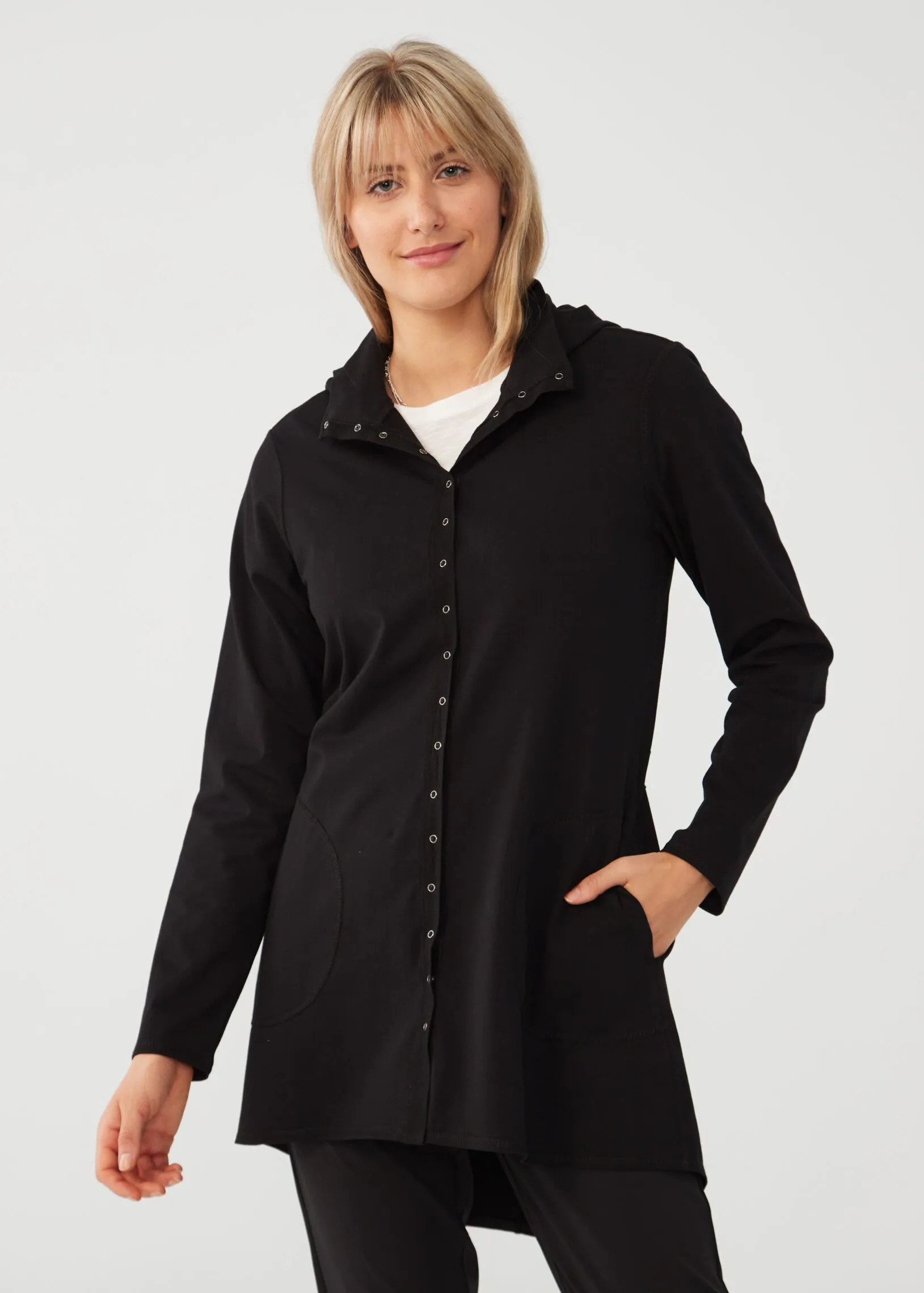 FDJ 1390614 Hooded Cardigan