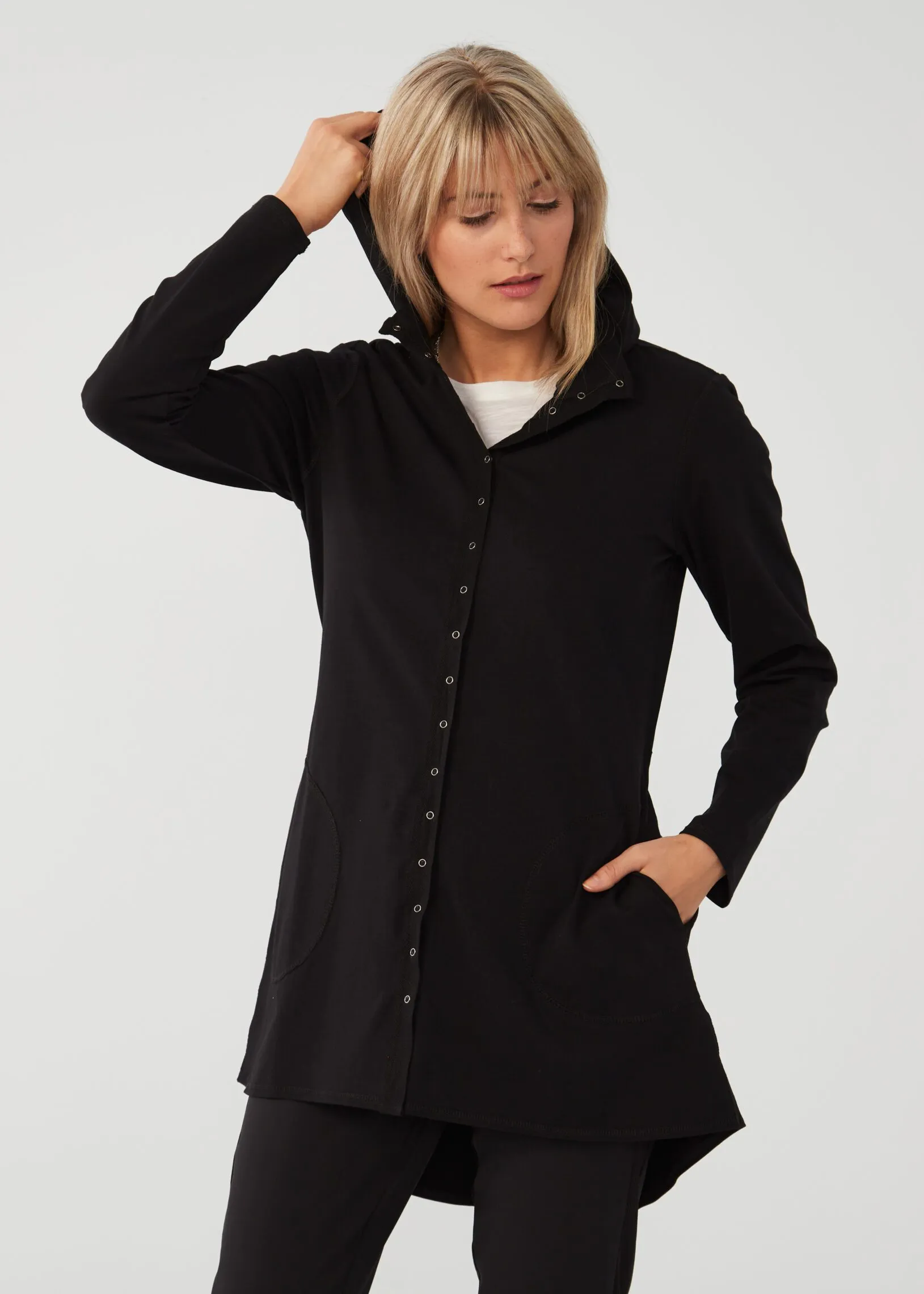 FDJ 1390614 Hooded Cardigan