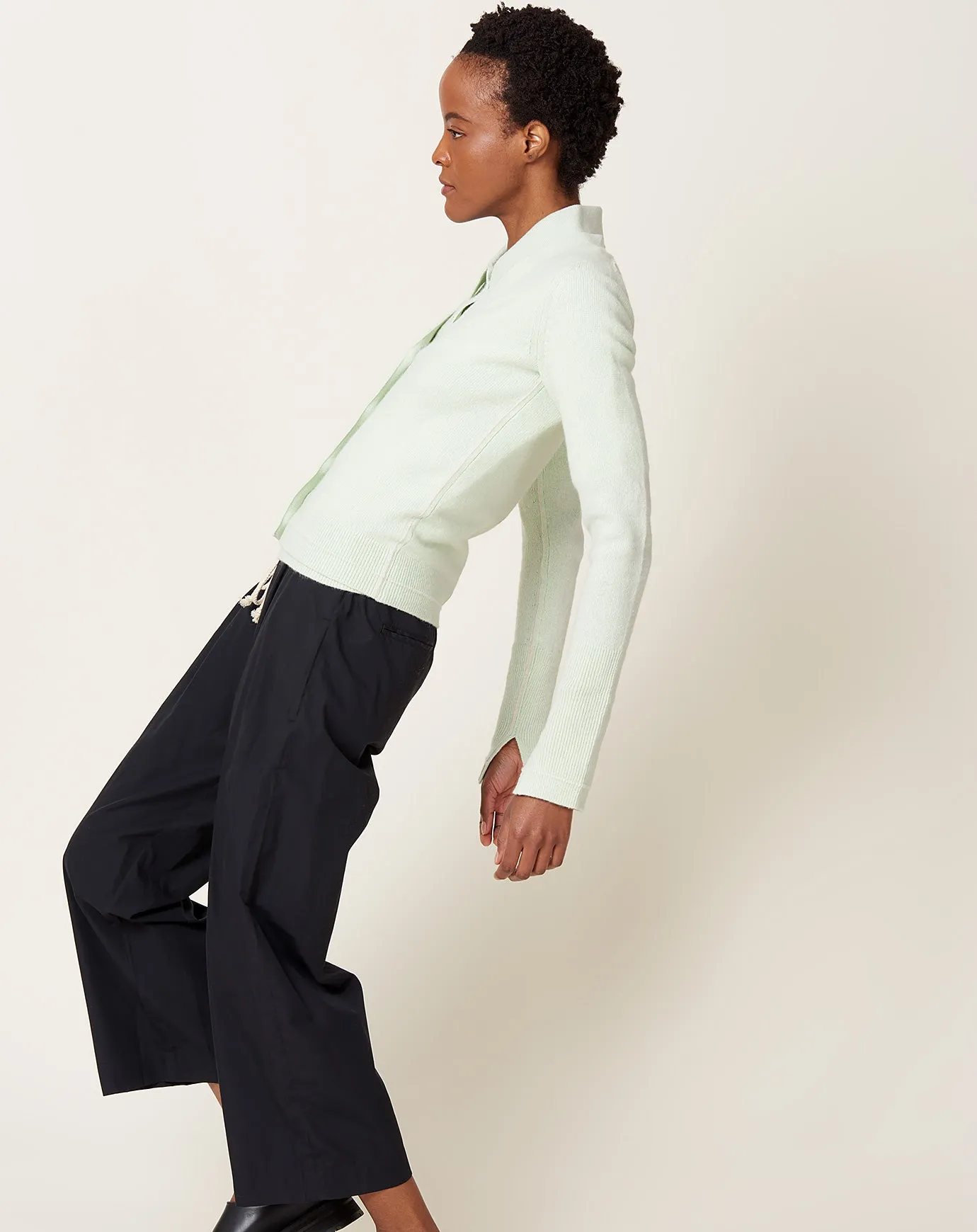 Featherweight Slim Cardigan in Sea Glass