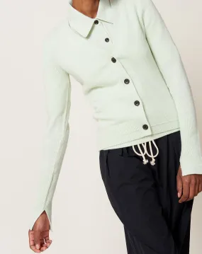 Featherweight Slim Cardigan in Sea Glass