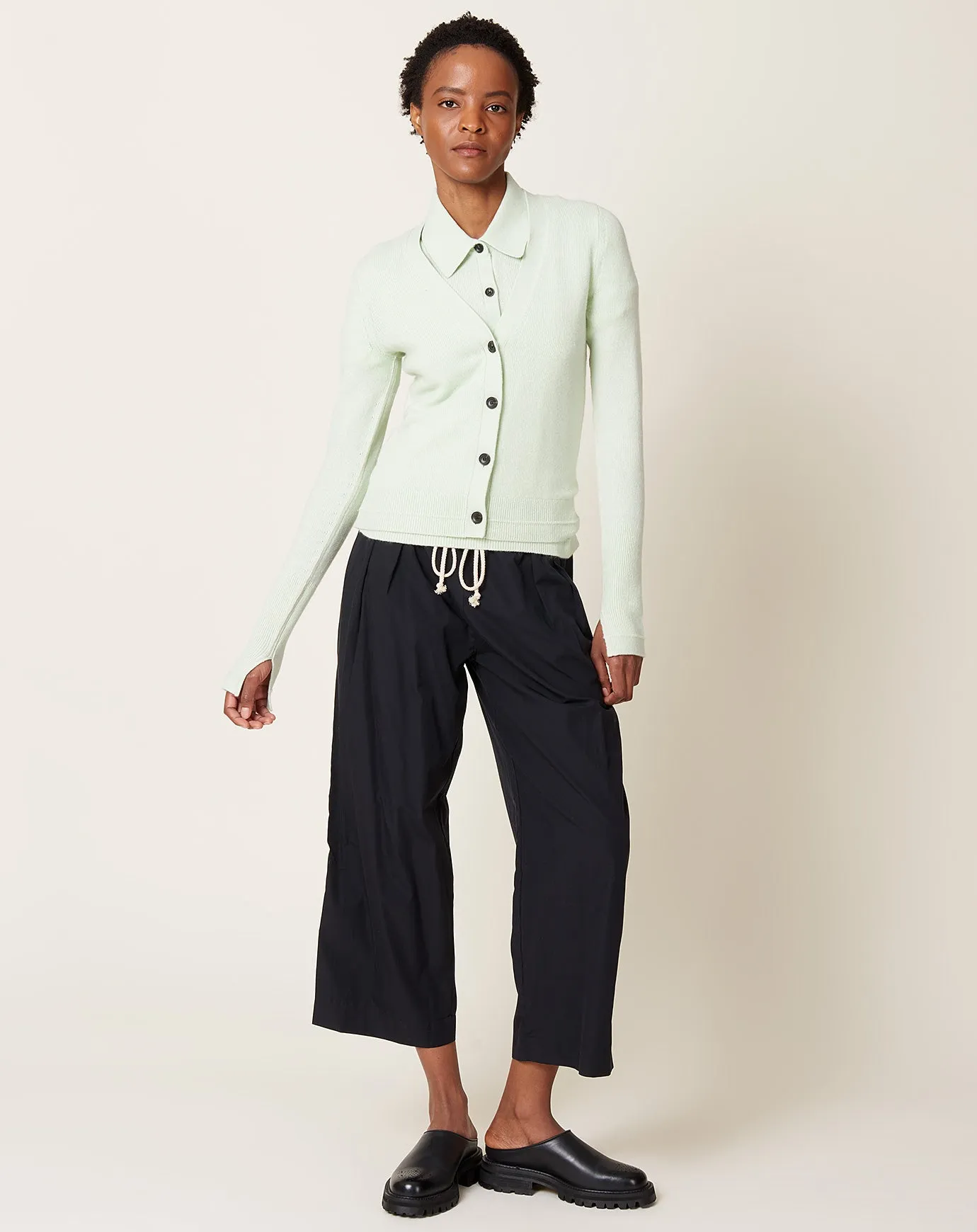 Featherweight Slim Cardigan in Sea Glass