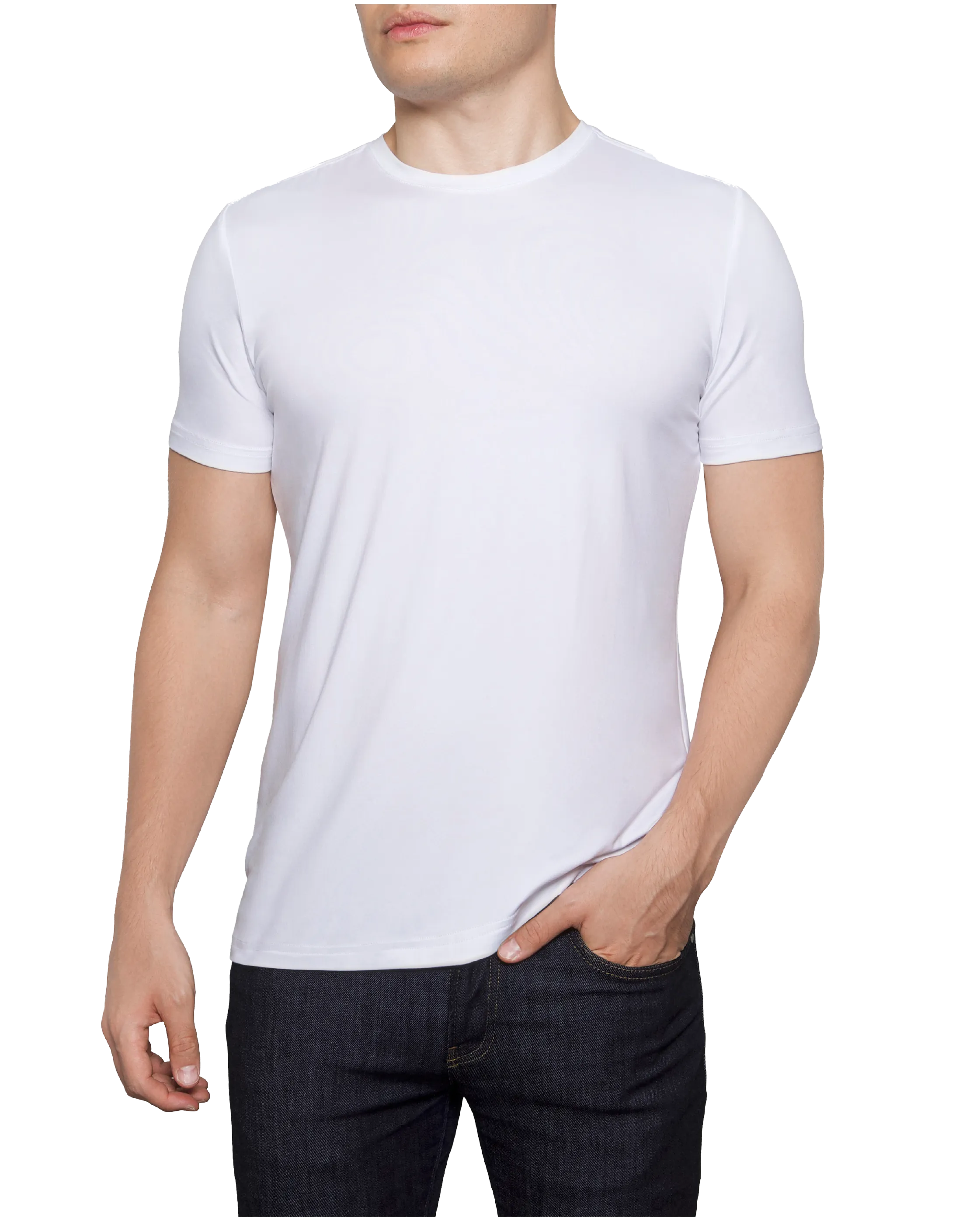 FINAL SALE - Runweight Crew Neck - Trim Fit