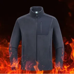 Fleece Sweater Men's Thickened Fleece-lined Polar Fleece