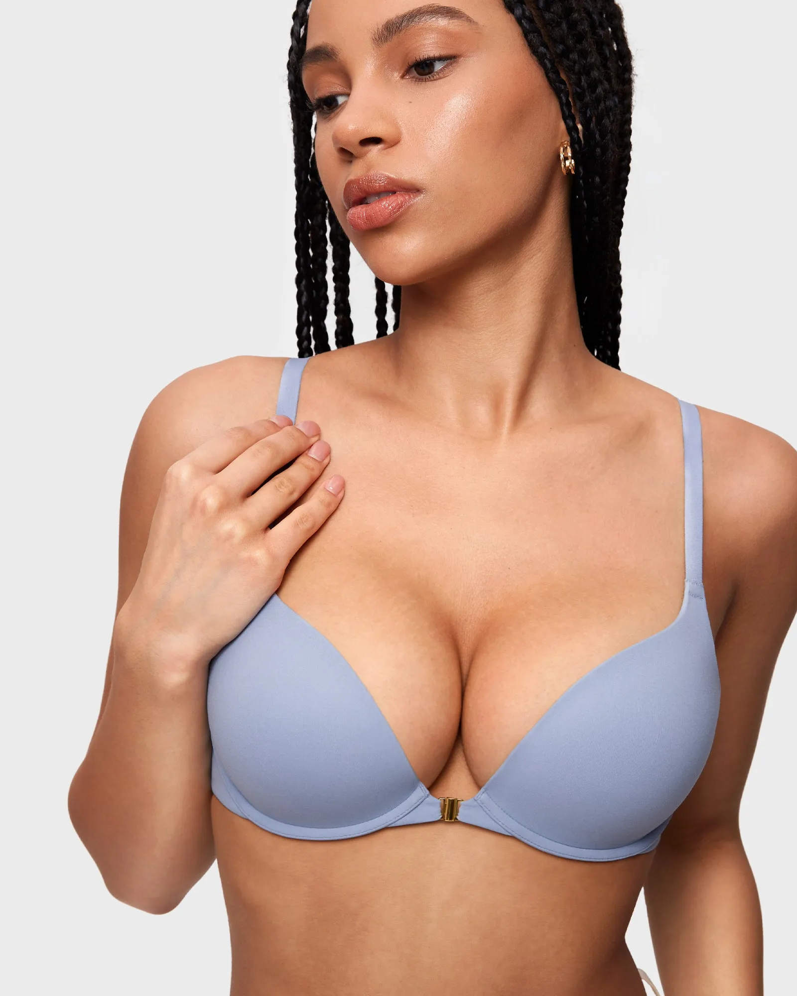 Front Closure T-shirt Bra