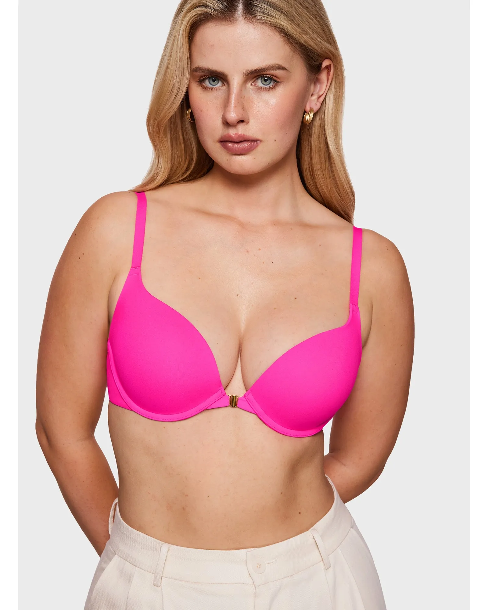 Front Closure T-shirt Bra