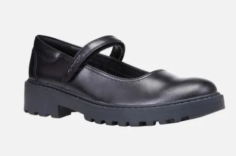 Geox J6420P J Casey Black Leather