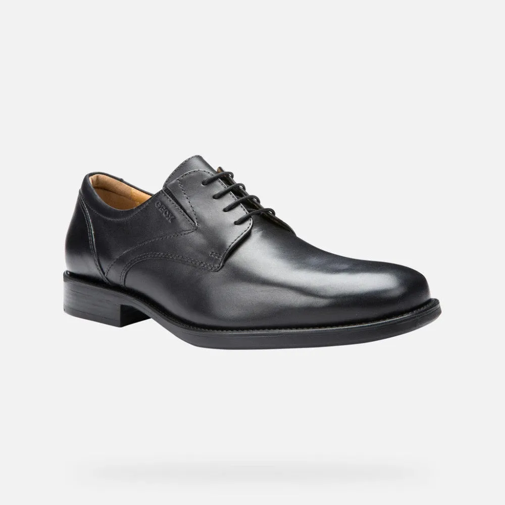 Geox Men's Federico 8 Black Leather