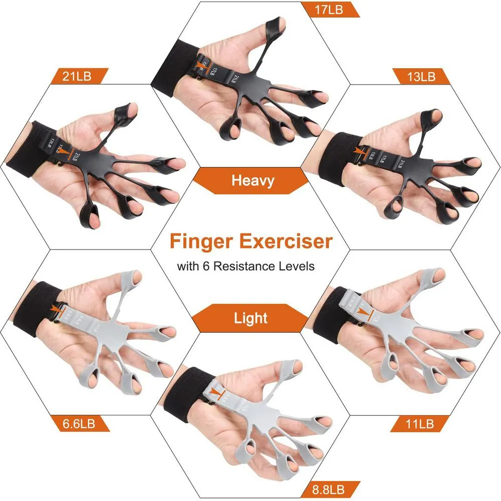 GripMaster ™  6 Resistant Level Finger Exerciser