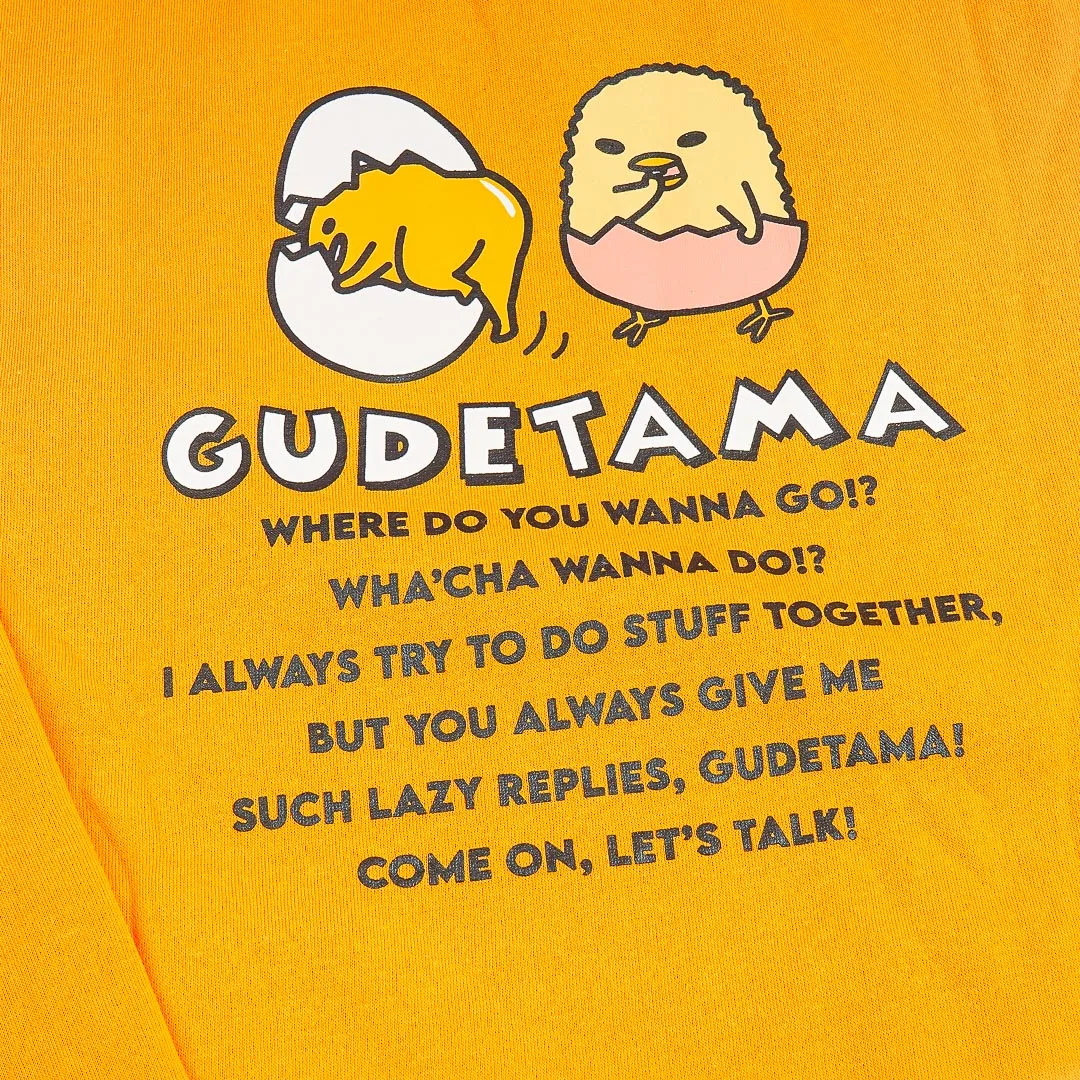 Gudetama Relax Sweatshirt - Orange