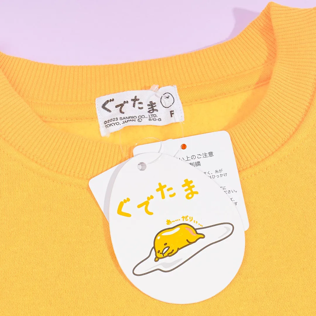 Gudetama Relax Sweatshirt - Orange