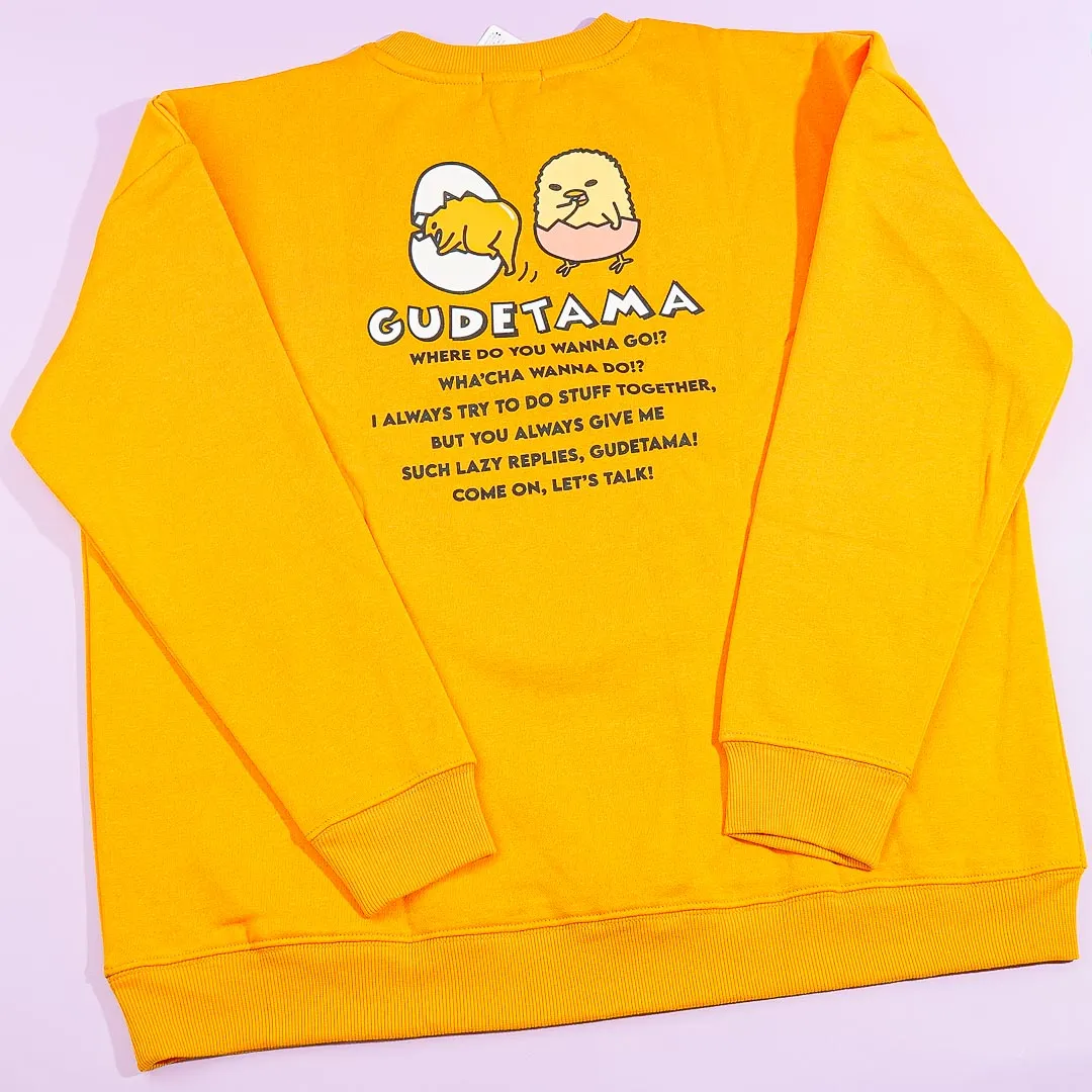 Gudetama Relax Sweatshirt - Orange