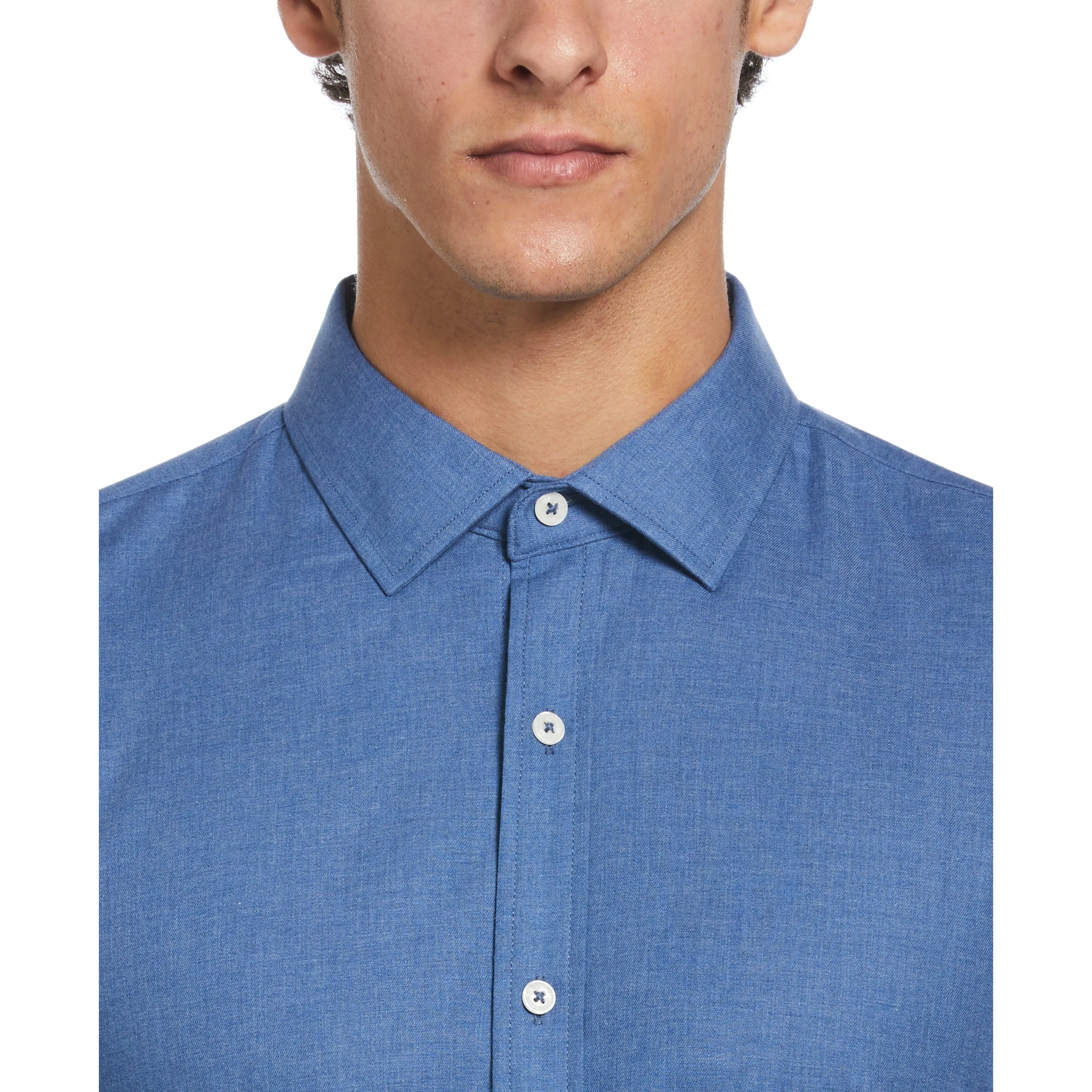 Harrington Chambray Dress Shirt