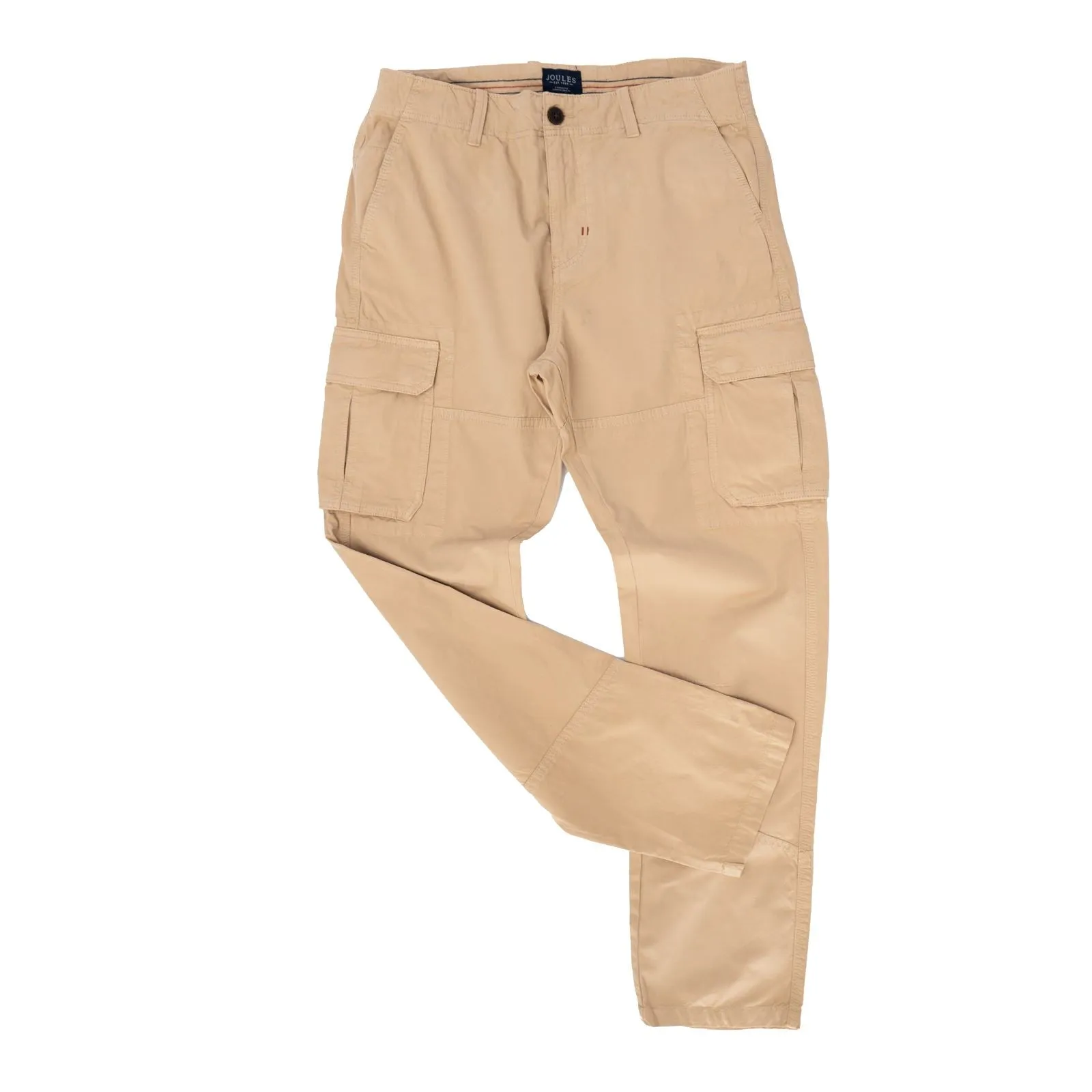 Joules Mens Beige Penington Cigar Cargo Trousers
