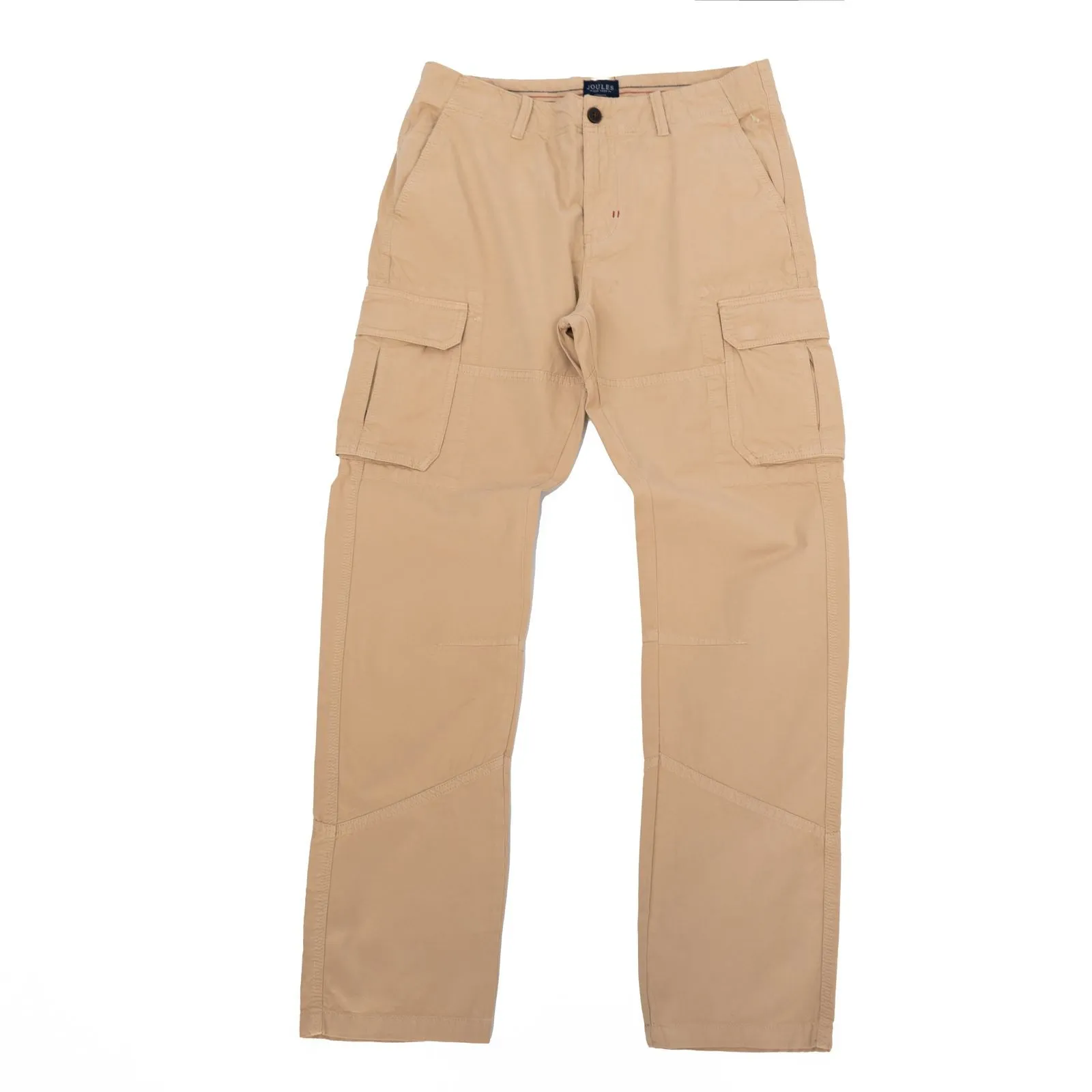 Joules Mens Beige Penington Cigar Cargo Trousers