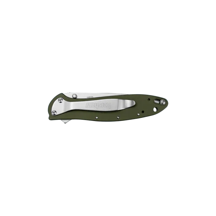 Kershaw Leek in Olive Drab